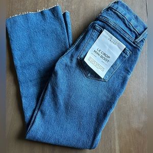 FRAME le crop mini boot jeans